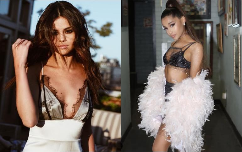 Ariana deja en tercer lugar a Selena Gómez. ESPECIAL