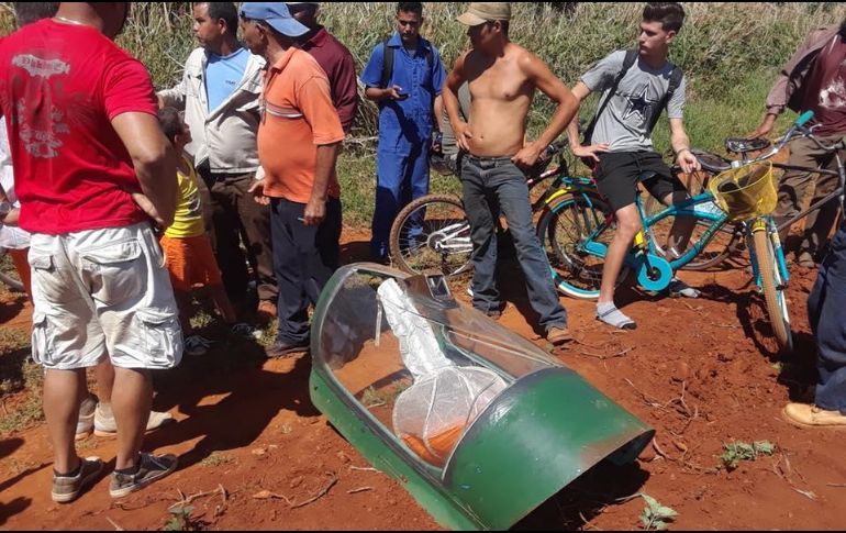 El piloto logró salir eyectado de la aeronave, y se encuentra en buenas condiciones de salud. TWITTER/Cubadebate