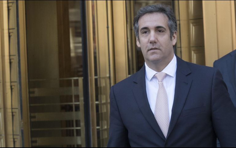 Michael Cohen habla del presidente estadounidense. Se indaga posible tuit para intentar intimidarlo. EL INFORMADOR / ARCHIVO