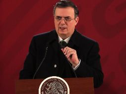 Ebrard detalló que busca que la Guardia Nacional tenga un modelo parecido al de los Carabineros de Chile. EFE/ARCHIVO