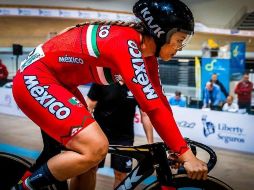 En la batalla por la medalla de bronce, México se enfrentó a Alemania en la prueba de velocidad por equipos. TWITTER/@GEBDeportes