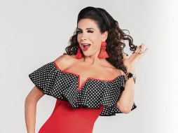 Patricia Manterola feliz con los resultados de la serie. CORTESÍA / TELEVISA