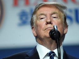 Kim Jong-Un y Donald Trump no llegaron a un acuerdo sobre la desmilitarización de la Península de Corea. AFP / S. Loeb