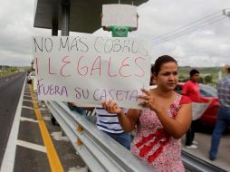 La pérdida del erario por el bloqueo de casetas se estima en alrededor de cuatro millones de pesos diarios. EL INFORMADOR / ARCHIVO