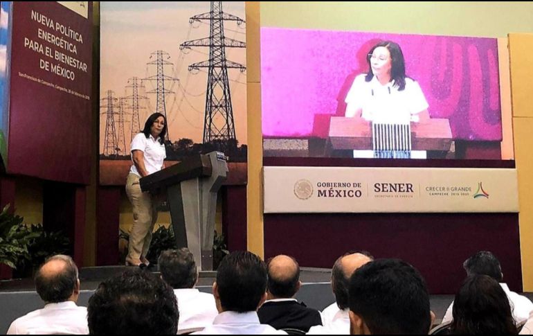 Nahle resaltó la necesidad de implementar estrategias para obtener soberanía y seguridad energética. EFE/ARCHIVO