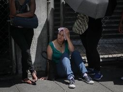 Los venezolanos tienen que hacer largas filas para poder comprar productos de primera necesidad. EFE / R. Peña