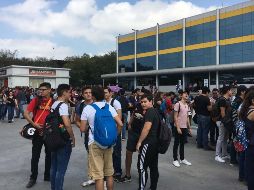 A raíz del incidente, ambos estudiantes fueron trasladados al Hospital Universitario. NTX/ARCHIVO
