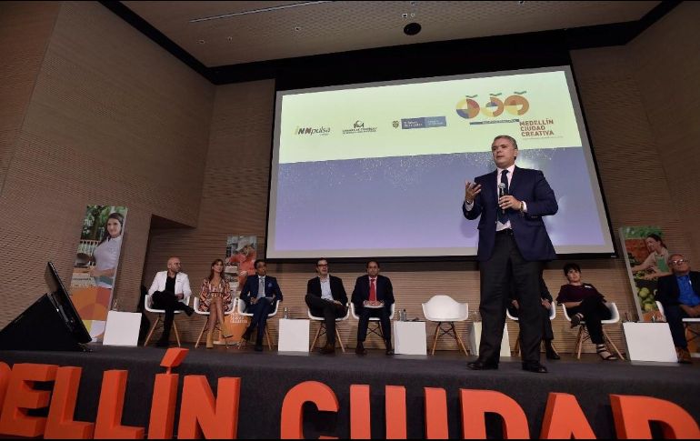 El presidente Iván Duque reafirmó su compromiso con restaurar la paz en el país. TWITTER/@IvanDuque