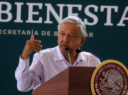 El Mandatario llamó a la unidad a trabajar, juntos y sin pleitos, en beneficio de los mexicanos. NTX / G. Durán