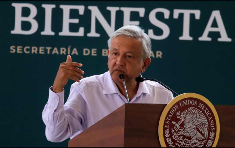 El Mandatario llamó a la unidad a trabajar, juntos y sin pleitos, en beneficio de los mexicanos. NTX / G. Durán