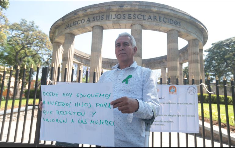 El colectivo organiza más actividades que tiene como objetivo sensibilizar a los hombres sobre la importancia de luchar a favor de las mujeres. EL INFORMADOR/G. Gallo