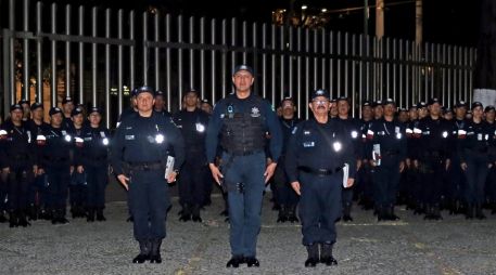 Los policías del SPF fueron capacitados en temas relacionados con el Sistema Penal Acusatorio, derechos humanos y uso de la fuerza. CORTESÍA/SPF
