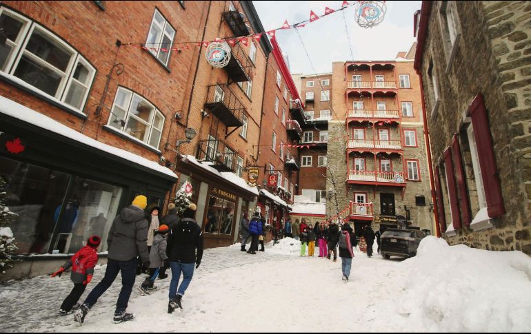 Camine entre los típicos edificios canadienses. CORTESÍA