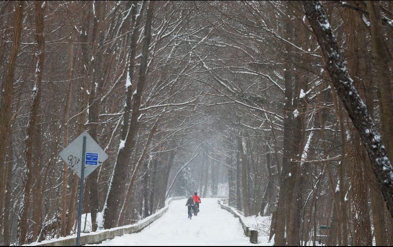 Los acumulados de nieve podrían rondar entre los 12 y los 17 centímetros en Kansas. REUTERS/B. Snyder