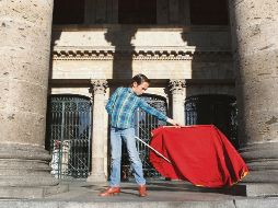 Desde su primer contacto con el mundo del toreo, Santiago López lleva el arte en las venas. EL INFORMADOR / F. Atilano