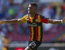 El panameño Jorlian Sánchez abre el marcador para los universitarios al 50'. MEXSPORT/ARCHIVO