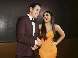 Protagonistas de “Por amar sin ley”, David Zepeda y Ana Brenda Contreras. EL UNIVERSAL