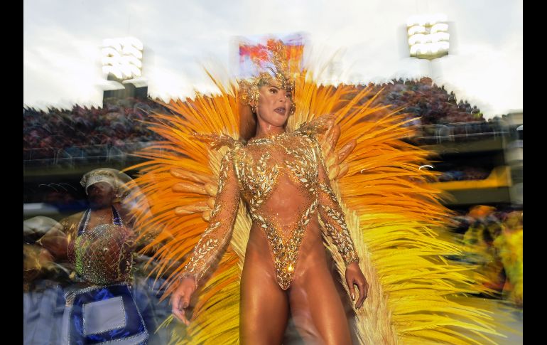 Elaine Azevedo, reina de batería de Unidos da Tijuca.