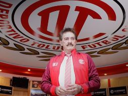 Ricardo regresó al Toluca con Rafa García y Martín Salcedo como auxiliares, y Hernán Puerta como preparador físico. TWITTER/@TolucaFC