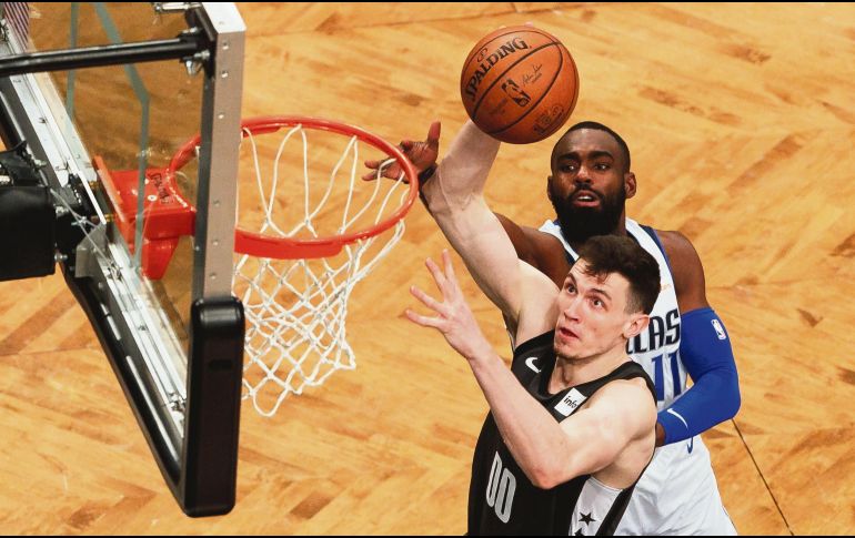 Con su triunfo de ayer, los Nets rompieron una racha de tres descalabros en fila. EFE