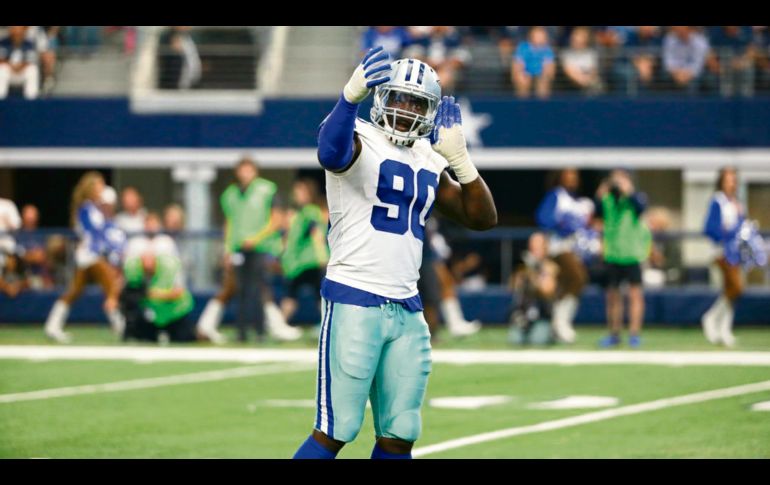 Tiene 34 capturas de quarterback a lo largo de cinco temporadas. AP