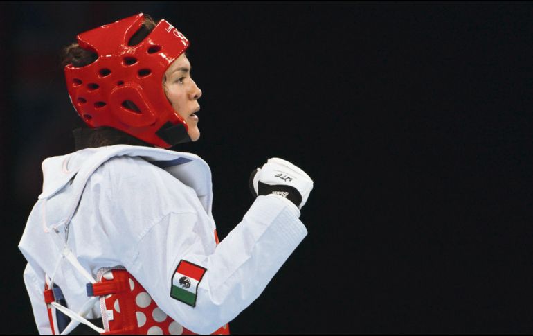 María del Rosario Espinoza encabeza al equipo mexicano. AP