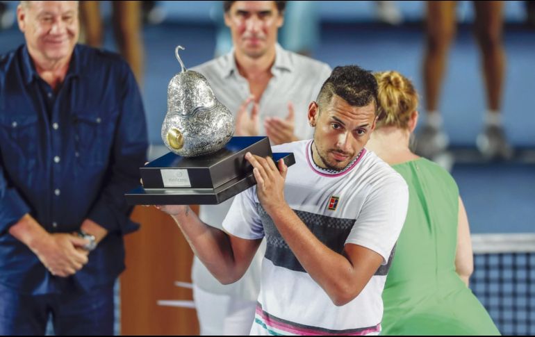 El ganador del Abierto Mexicano se ubica en el puesto 33 del ranking mundial. MEXSPORT