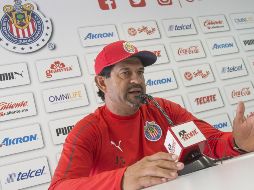 Este es el momento adecuado para que Chivas demuestre de qué está hecho, aseguró el técnico. MEXSPORT/ARCHIVO