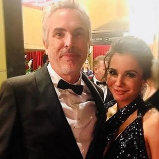 Martha Higareda presume foto con Yalitza, Cuarón y Marina