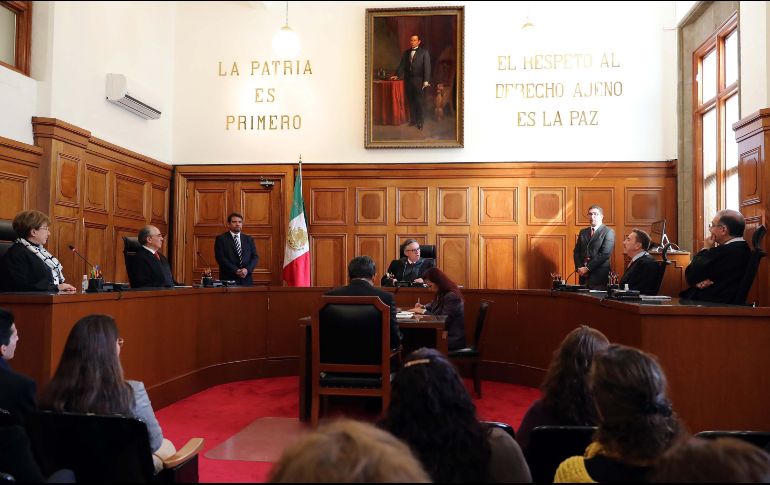 Morena junto con el PT y Movimiento Ciudadano (MC), sumaron los votos necesarios para avalar a favor el dictamen de idoneidad. SUN/ARCHIVO