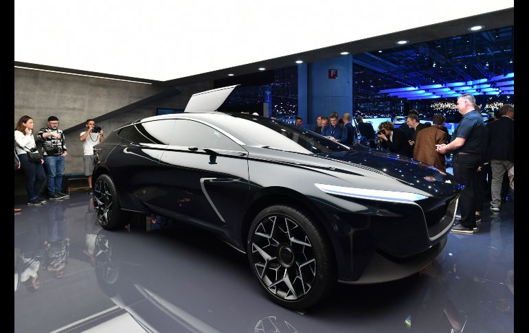 El modelo Lagonda de Aston Martin.