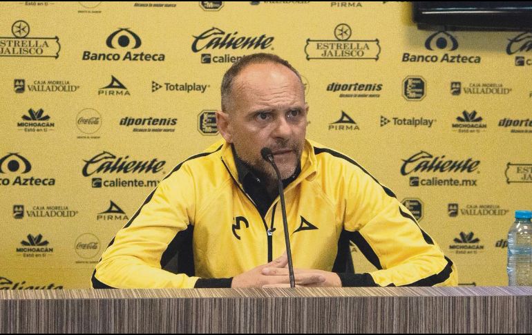 Javier Torrente espera hacer de Morelia un equipo protagonista. @Fuerzamonarca