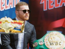 Saúl Álvarez buscará un fajín más el próximo 4 de mayo ante Daniel Jacobs. REUTERS / D. Becerril