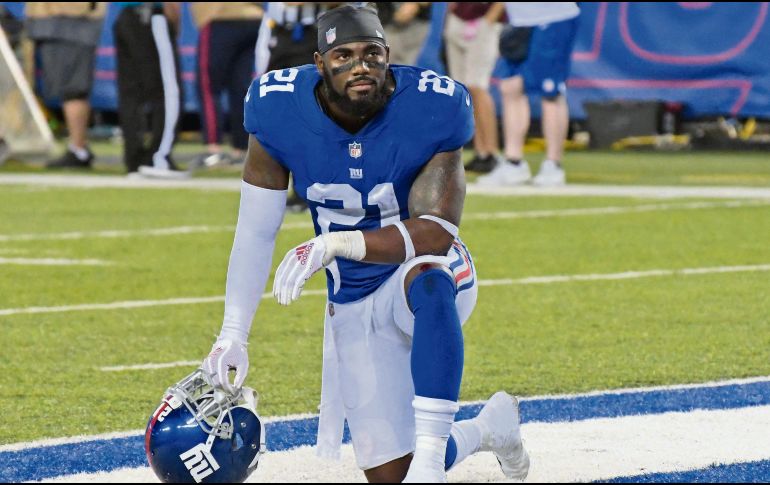 En sus cuatro temporadas con los Giants, Collins fue en tres de ellas al Pro Bowl. AP / B. Kostroum