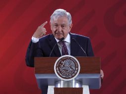 El Mandatario señaló que está seguro de que va a crecer el país y no solo eso, México se va a convertir en una potencia económica porque tiene todo, muchos recursos naturales, un pueblo trabajador. EFE / S. Gutiérrez