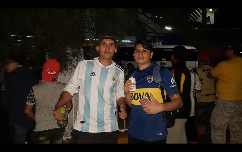 En las gradas no sólo hubo camisetas de Leones Negros y Dorados, también de la selección Argentina y el Boca. ESPECIAL