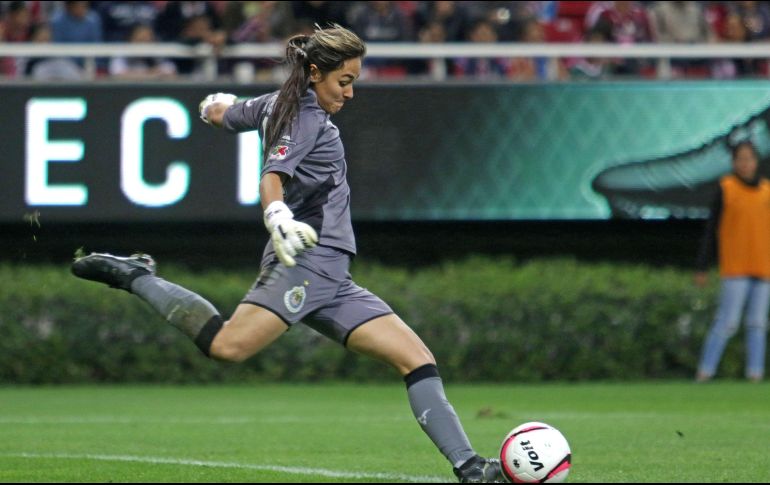 El equipo informó que la portera Blanca Félix estará fuera de acción 10 días por una contractura muscular. MEXSPORT/ARCHIVO