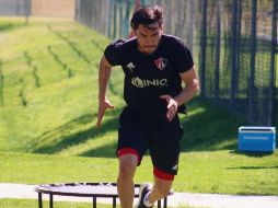 Juan Pablo Vigón y el equipo rojinegro necesitan reaccionar hoy para meterse en la lucha por los puestos de Fiesta Grande. TWITTER/@atlasfc