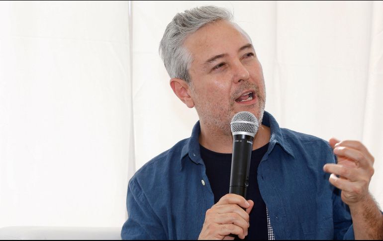 Heriberto Acosta, emocionado por llegar a Guadalajara con su primer película bajo el brazo. EFE