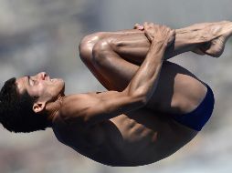 Pacheco tuvo una cerrada pelea por el podio con el británico Jack Larissa, quien al final subió al estrado para la tercera plaza. AFP / ARCHIVO