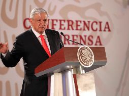 Adelantó que más tarde encabezará en patio central de Palacio Nacional la conmemoración por el Día Internacional de las Mujeres. SUN / I. Oliva