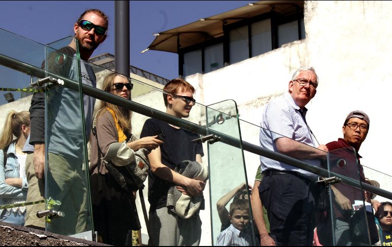 Pese al aumento en los ingresos, en enero ingresaron al país siete mil 923.8 millones de visitantes, lo que significó una disminución de 17.7% respecto a similar periodo de año pasado. NTX / ARCHIVO