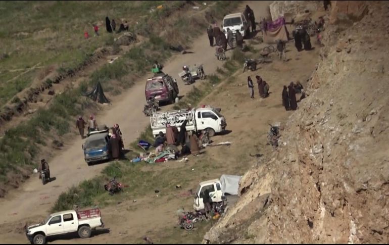 Las Fuerzas Democráticas Sirias esperan a que terminen las evacuaciones de civiles antes de seguir con su ofensiva. AFP/Free Burma Rangers