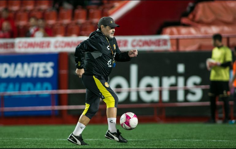 Si los exámenes arrojan resultados positivos, Diego acumulará 8 hijos. MEXSPORT/ARCHIVO