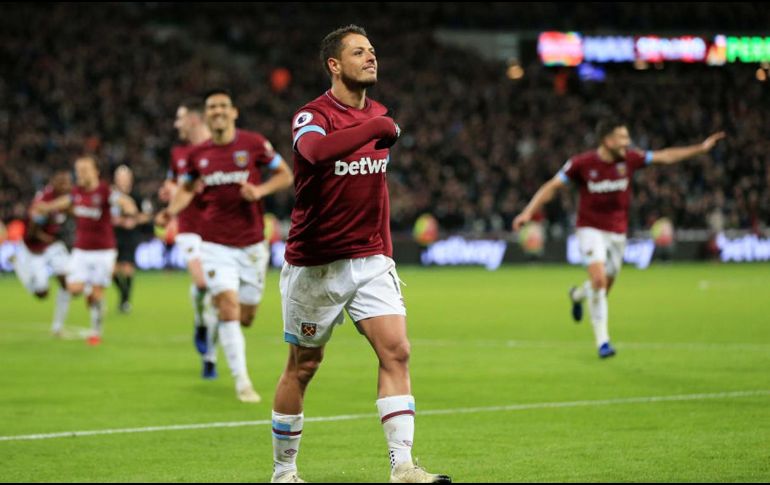 El West Ham, donde milita Javier 