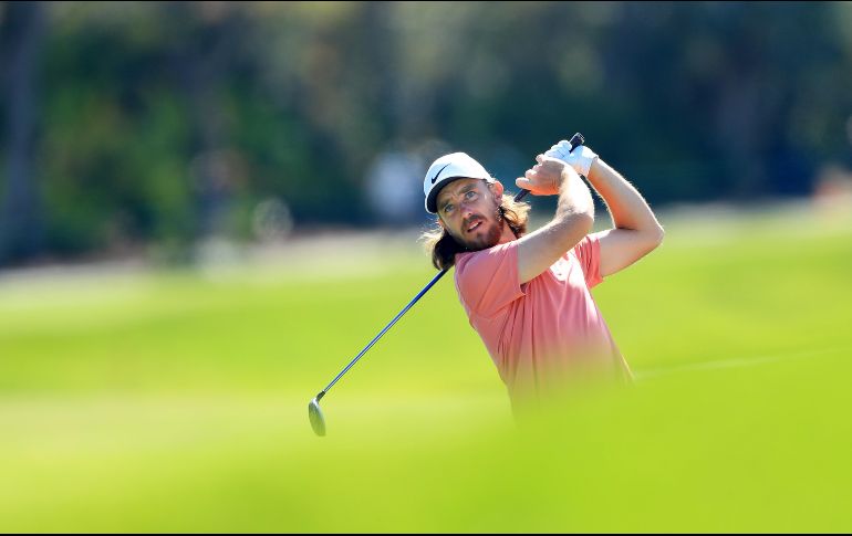 Tommy Fleetwood tuvo una ronda de 66 golpes ayer en Orlando. AFP/S. Greenwood