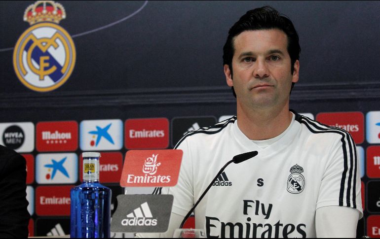 ''La mayoría de jugadores han estado a la altura del escudo y los que no lo han estado se lo he transmitido personalmente. Lo saben de mi parte'', afirmó con dureza. EFE / V. Lerena