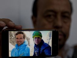 Fueron encontrados gracias al trabajo de un equipo de alpinistas españoles asistidos por el montañista paquistaní Rehmatullah Baig. AP/ B.K. Bangash