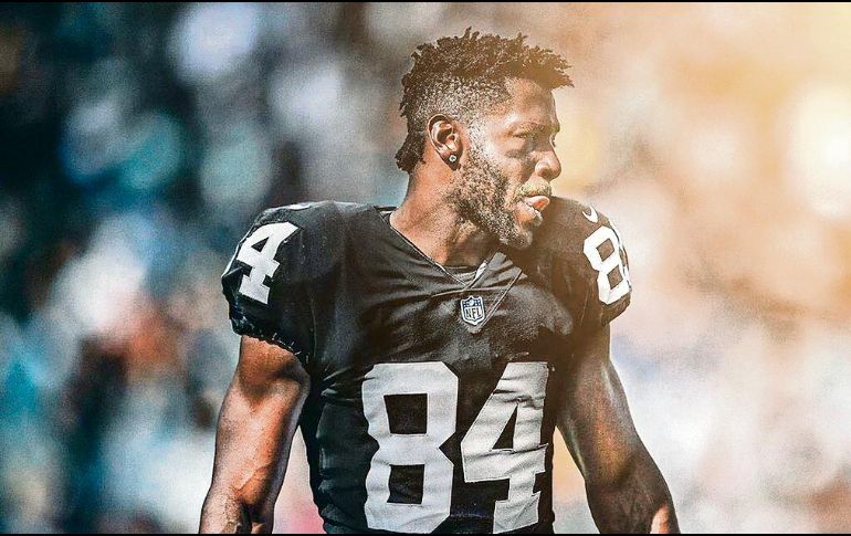 El propio Antonio Brown publicó esta imagen en su cuenta de Instagram, confirmando el cambio a los Raiders. INSTAGRAM / @AB