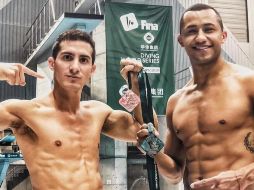 Rommel espera que con los resultados obtenidos se reconsidere el hecho de ser sustituidos en otras pruebas, pues, ellos hablan arriba del trampolín. FACEBOOK / Rommel Pacheco